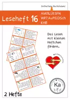 Vorschau - Arbeitsblätter - Leseheft 16_AMOILUESFNWRTAuPEiDSchKHB Klasse 1 Faltheft - Deckblatt