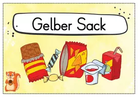 Vorschau - Poster - Müllschilder - Eichhörnchen für die Eichhörnchenklasse - Mülltrennung - Seite 3