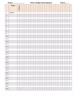 Vorschau - Lehrpläne/Lehrermaterial - Classroom Management. Nicht erledigte Hausaufgaben Liste. - Seite 1