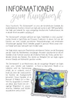 Vorschau - Mal- und Bastelvorlagen - Klassenpuzzle - Van Gogh Sternenhimmel - Starry Night - Seite 3