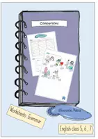 Vorschau - Arbeitsblätter - Comparisons of adjectives Engisch Klasse 5, 6 - Deckblatt