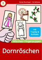 Vorschau - Arbeitsblätter - Dornröschen - Fingerpuppen zum Märchen - Deckblatt