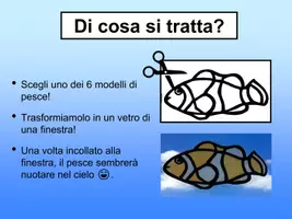 anteprima - Presentazioni / Lavagne - ARTE: Decorazione per finestra con pesce - Pagina 2