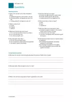 Vorschau - Arbeitsblätter - Tales of Migration_Test-Fragen zu den Kurzgeschichten - Seite 3