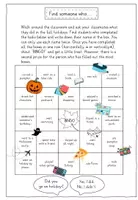 Vorschau - Spiele - Find someone who - fall edition (Bingo) - Deckblatt
