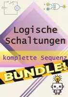 Vorschau - Stundenentwürfe - Logische Schaltungen - Unterrichtssequenz (ca. 7 Stunden) - Deckblatt