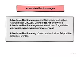 Vorschau - Arbeitsblätter - Die adverbialen Bestimmungen - Seite 2