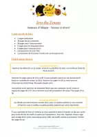 Aperçu - Apprentissages en autonomie - Jeu du zoom - Animaux d'Afrique - Page 1