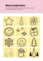 Vorschau - Mal- und Bastelvorlagen - Würfel-Verpackung zu Weihnachten basteln - Seite 3