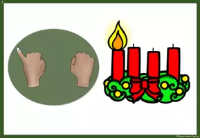 Vorschau - Fördermaterial/Inklusion - Liederarbeitung: Wir sagen euch an den lieben Advent - Seite 3
