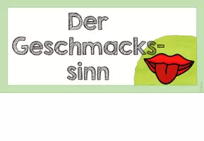Vorschau - Arbeitsblätter - Unsere Sinne - Geschmackssinn - Seite 3