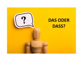 Vorschau - Präsentationen/Tafelbilder - das oder dass - Seite 1