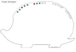 Vorschau - Stationenlernen - #silvesterknaller2023 Herbst: Mathe Simultanerfassung, Kraft der 5, Feinmotorik - Seite 3