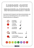 Vorschau - Spiele - MUSIK 🎄 Weihnachtslieder Ich habe Wer hat • Spiel mit Tablet oder Handy - Seite 1