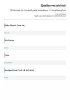 Vorschau - Arbeitsblätter - 10 Merkmale der Literatur Epoche Naturalismus - Einstieg Lösung Text - Seite 1