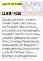 Vorschau - Arbeitsblätter - Leseteppich, Blitzlesen (MIAOSU) - Seite 1