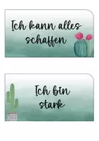 Vorschau - Poster - Motivationskarten/Affirmationskarten im Kakuts-Stil - Seite 2