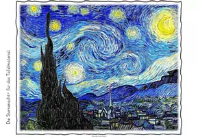 Vorschau - Bildkarten - Van Goghs Sternennacht: Bildbetrachtung mit Leitfragen - Seite 3