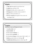 Vorschau - Merkblätter - Dialoge lesen. Vorgehen und Arbeitsauftrag - Seite 2