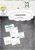 Vorschau - Arbeitsblätter - Mathe Klasse 5 - Längeneinheiten - Deckblatt