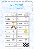 Vorschau - Spiele - Domino Wetter - el tiempo - Deckblatt