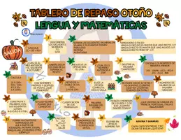 Vista previa - Hojas de trabajo - TABLERO OTOÑO LENGUA Y MATEMÁTICAS @xiz.maxico - página 2