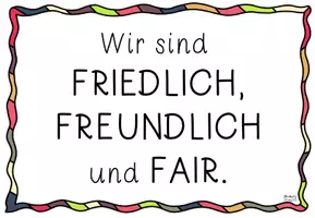Vorschau - Poster - Posterset „Wir sind friedlich, freundlich und fair“ - Seite 3