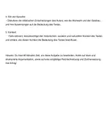 Vorschau - Arbeitsblätter - Abiturvorbereitung in Deutsch Analyse eines literarischen Textes - Seite 1