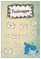 Vorschau - Anderer Materialtyp - Postmappe - Delfin für die Delfinklasse - 2 Versionen - Seite 1