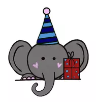 Vorschau - selbst erstellte Cliparts/Grafiken - Cliparts Elefant Geburtstag Elefantenklasse - Seite 2