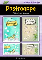 Vorschau - Anderer Materialtyp - Postmappe - Eidechse für die Eidechsenklasse - 2 Versionen - Deckblatt