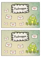 Vorschau - Anderer Materialtyp - Postmappe - Frosch für die Froschklasse - 2 Versionen - Seite 2
