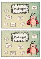 Vorschau - Anderer Materialtyp - Postmappe - Marienkäfer für die Marienkäferklasse - 2 Versionen - Seite 2