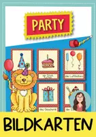 Vorschau - Stationenlernen - Party Bildkarten - Grundschule und DaZ - Deckblatt
