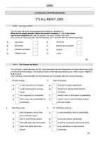 Vorschau - Klassenarbeiten - Bausteine für Tests & Abschlussprüfung - JOBS 1 - Seite 1