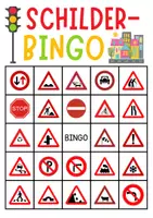 Vorschau - Spiele - Straßenschilder-Bingo: 20 Seiten als Download - Seite 3