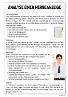 Vorschau - Unterrichtsreihen - Aufbau und Analyse einer Werbeanzeige - Seite 3