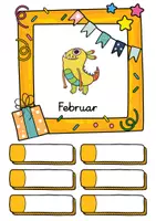 Vorschau - Poster - Monster Geburtstagskalender für die Monsterklasse - Seite 2