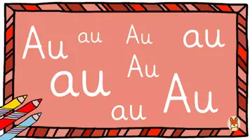 Vorschau - Arbeitsblätter - Buchstabeneinführung Au au - digitale Tafelbilder + Schleichlesen - Seite 2