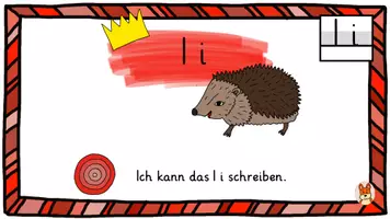 Vorschau - Präsentationen/Tafelbilder - Buchstabeneinführung I i - digitale Tafelbilder Deutsch 1 - Seite 1