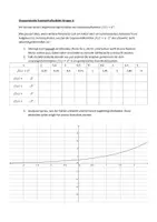 Vorschau - Arbeitsblätter - Gruppenpuzzle Strecken/Verschieben der Exponentialfunktion - Deckblatt