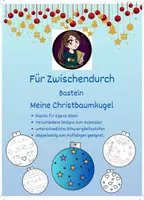 Vorschau - Mal- und Bastelvorlagen - Basteln_Meine Christbaumkugel - Deckblatt