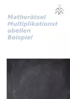 Vorschau - Stationenlernen - Multiplikationstabelle (Beispiel) - Seite 1