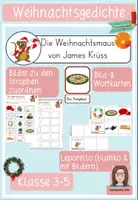 Vorschau - Arbeitsblätter - Die Weihnachtsmaus: Arbeitsblätter und Bilder - Deckblatt