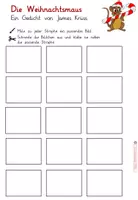 Vorschau - Arbeitsblätter - Die Weihnachtsmaus: Arbeitsblätter und Bilder - Seite 2