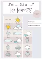 Vorschau - Spiele - Le temps J'ai ... Qui a ...? Wetter - Deckblatt
