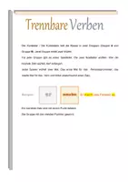 Vorschau - Spiele - Würfelspiel - Trennbare Verben - Deckblatt