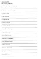 Vorschau - Arbeitsblätter - Present and Past simple - mixed exercises - Seite 3