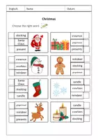 Vorschau - Arbeitsblätter - "Christmas" Arbeitsblätter (differenziert!) - Seite 3