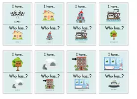 Vorschau - Spiele - "I have, who has?" zum Wortfeld Home - Seite 1